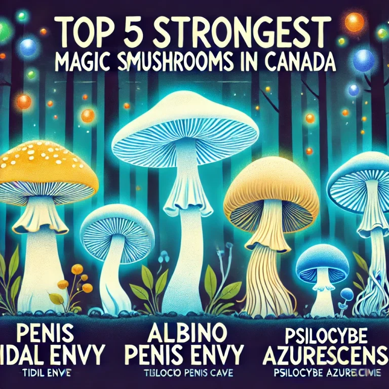 top 5 strongest shrooms