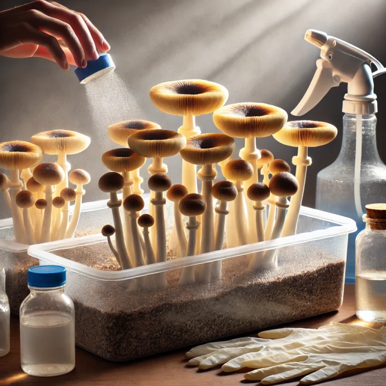 growing magic mushrooms