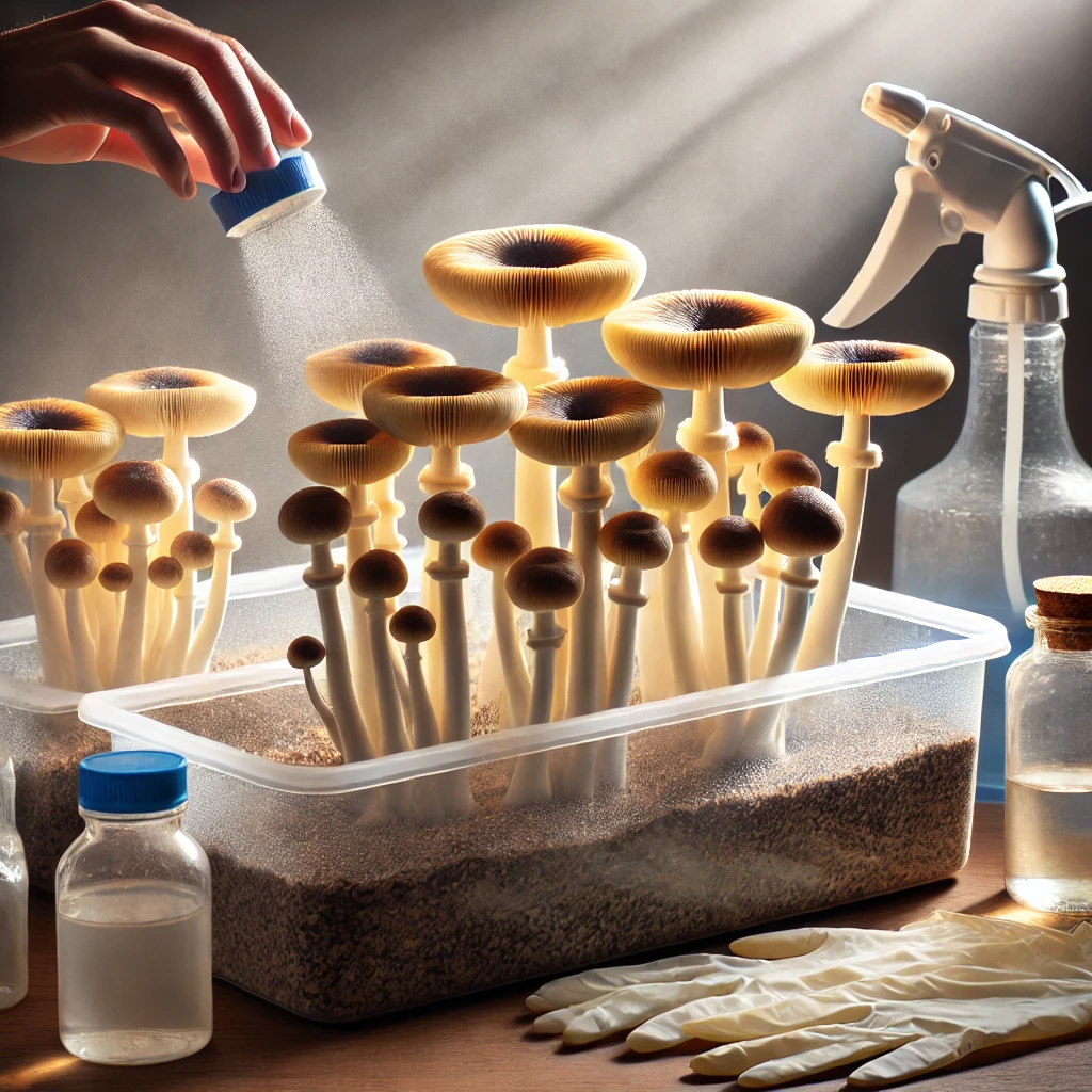 growing magic mushrooms